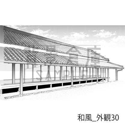 和風_外観30_トーン