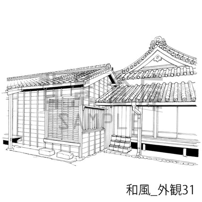 和風_外観31_トーン