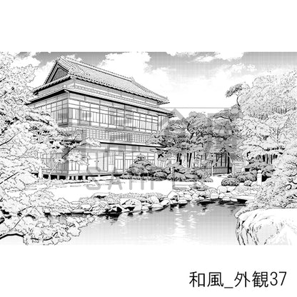 和風_外観37_トーン