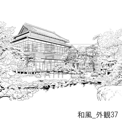 和風_外観37_トーン