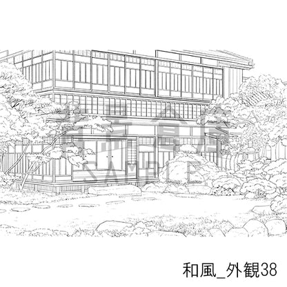 和風_外観38_トーン