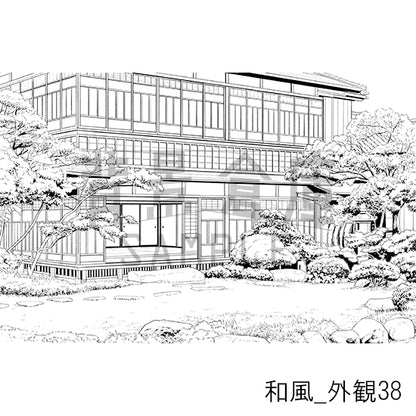 和風_外観38_トーン