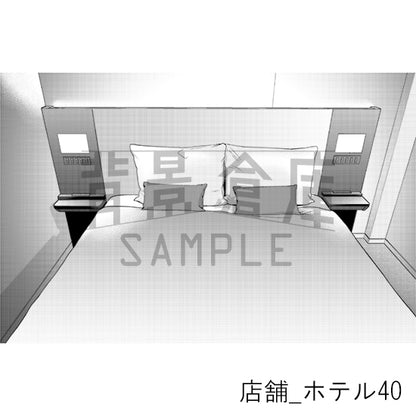 店舗_ホテル40_トーン