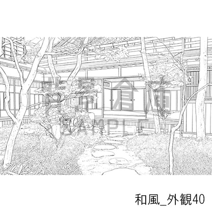 和風_外観40_トーン
