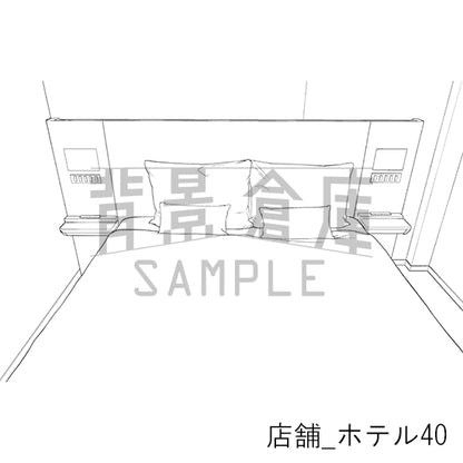 店舗_ホテル40_トーン