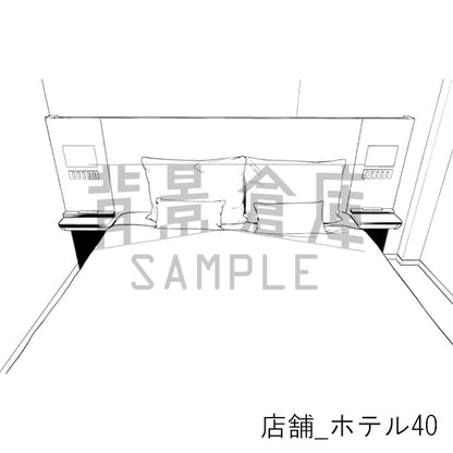 店舗_ホテル40_トーン