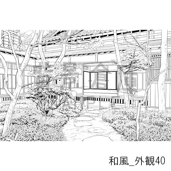 和風_外観40_トーン