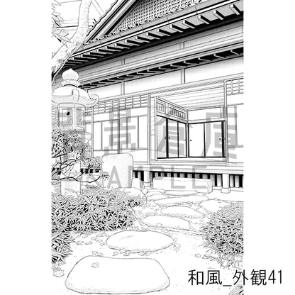 和風_外観41_トーン