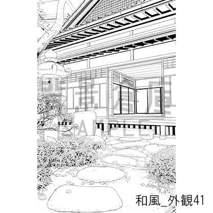 和風_外観41_トーン
