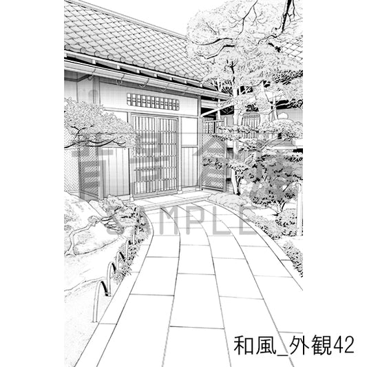 和風_外観42_トーン