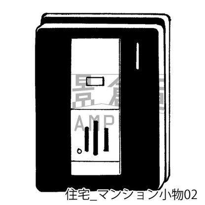 住宅_セット10（マンション小物）