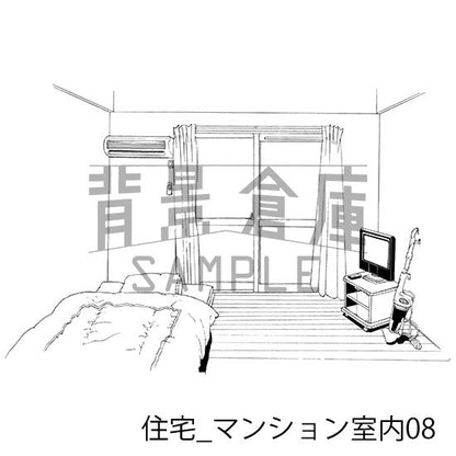 住宅_セット12（マンション室内）