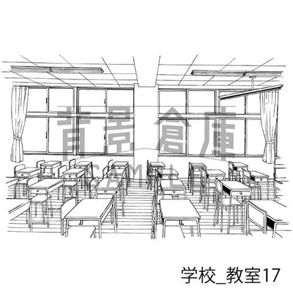 学校_セット14(教室)