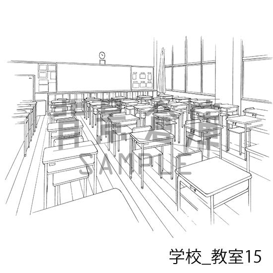 学校_セット14(教室)