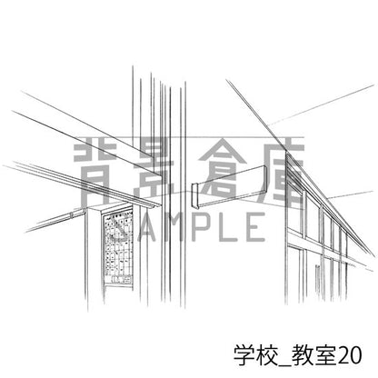 学校_セット16(教室)