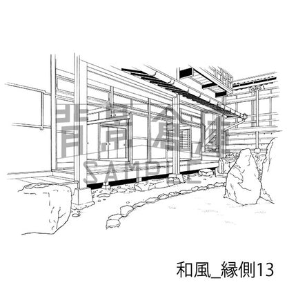 和風_セット8(縁側)