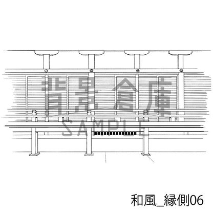 和風_セット8(縁側)