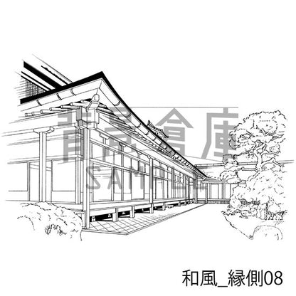 和風_セット8(縁側)