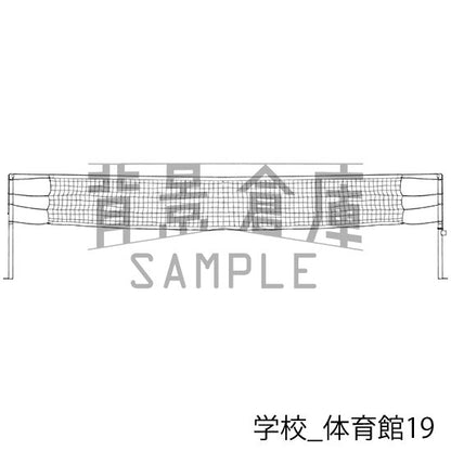 学校_セット17(体育館)