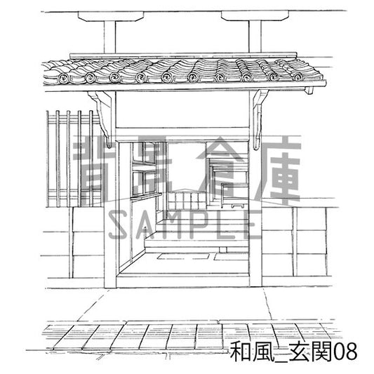 和風玄関