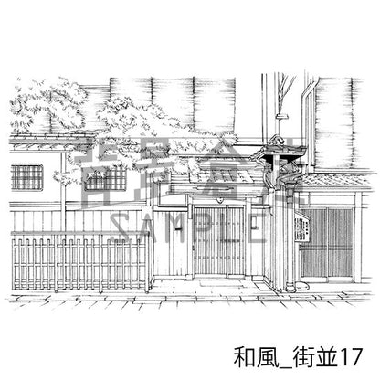 和風_セット13（街並）
