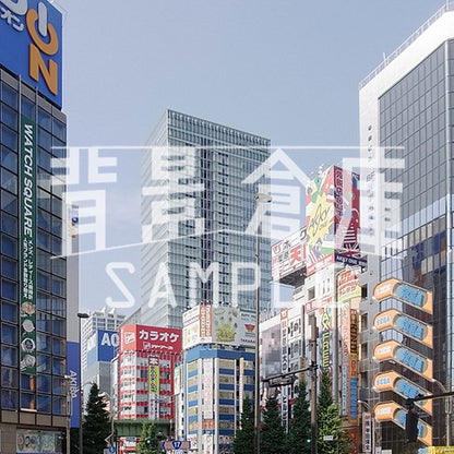 写真素材_繁華街1