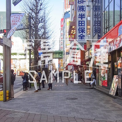 写真素材_繁華街1