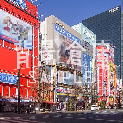 写真素材_繁華街1