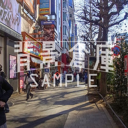 写真素材_繁華街1
