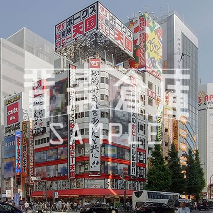 写真素材_繁華街1