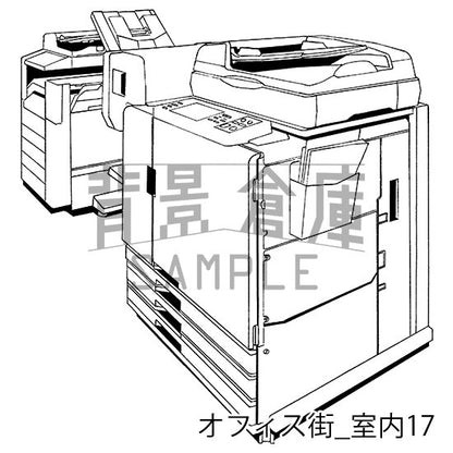 オフィス街_室内17