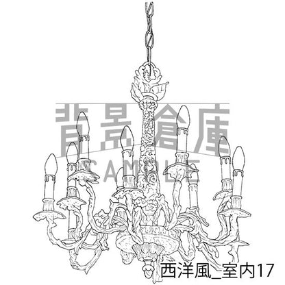 西洋風_セット3（室内）
