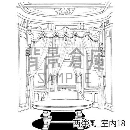 西洋風_セット3（室内）