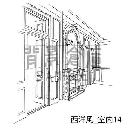 西洋風_セット3（室内）
