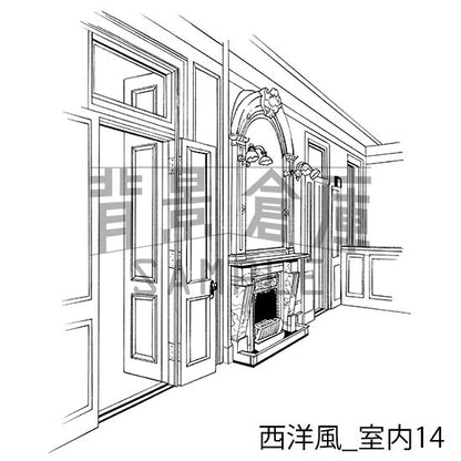 西洋風_セット3（室内）