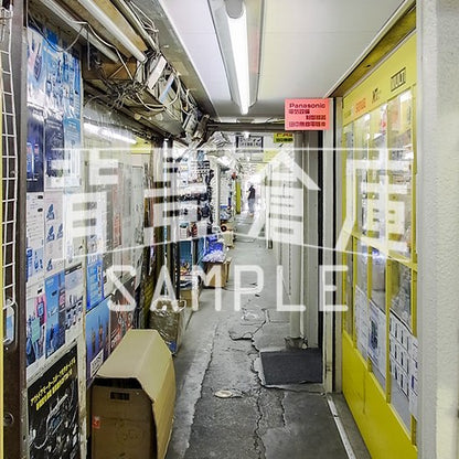 写真素材_繁華街2