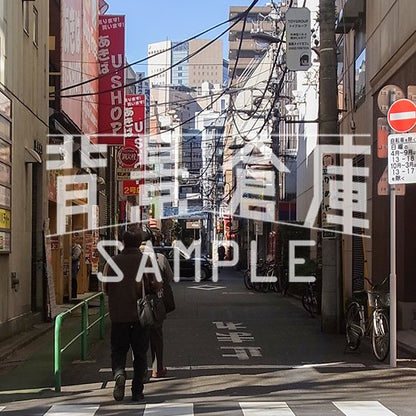 写真素材_繁華街2