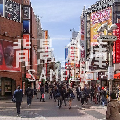 写真素材_繁華街3