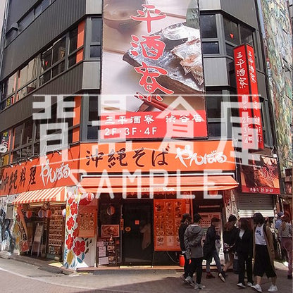 写真素材_繁華街3