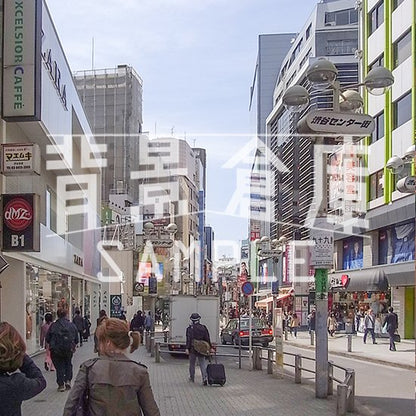 写真素材_繁華街3