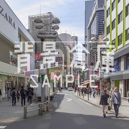 写真素材_繁華街3