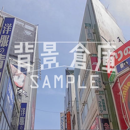 写真素材_繁華街3