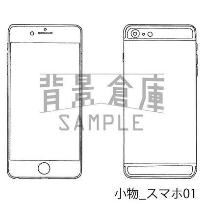 スマートフォンの背景です。