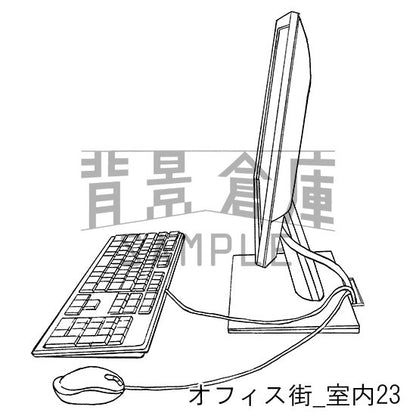オフィス室内（PC）