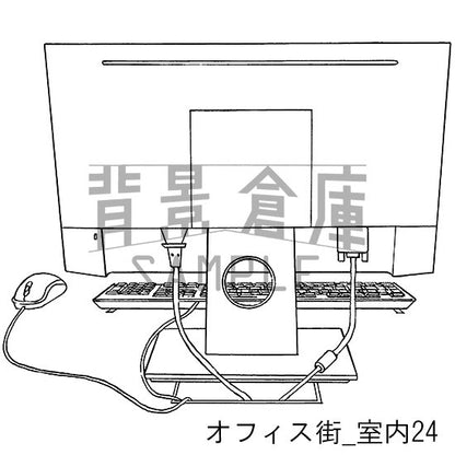 オフィス室内（PC）