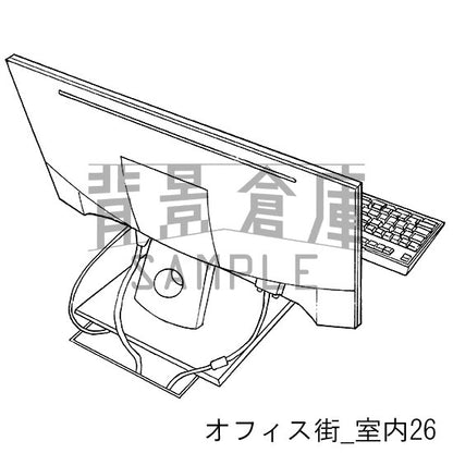 オフィス室内（PC）