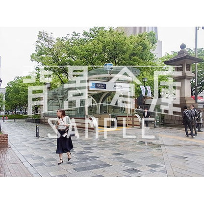 写真素材_繁華街5