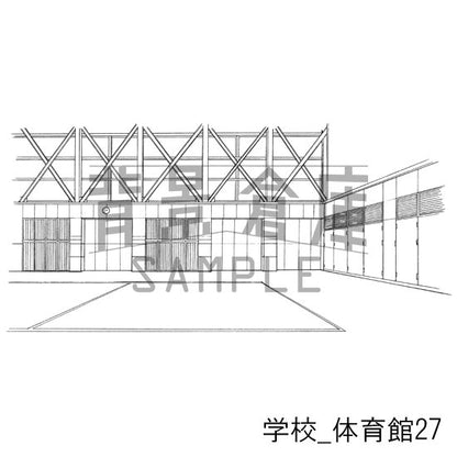 学校_セット18（体育館）