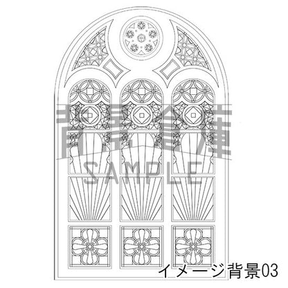 【"キャラポーズ入り背景集" 購入特典商品】イメージ背景_セット1