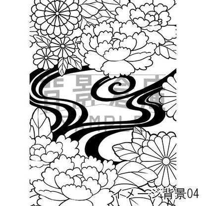 【"キャラポーズ入り背景集" 購入特典商品】イメージ背景_セット1